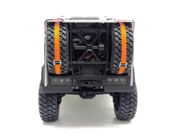 Hobby Plus 1:18 "DKR-4 Fortis" Rally Truck brushed RTR - White
